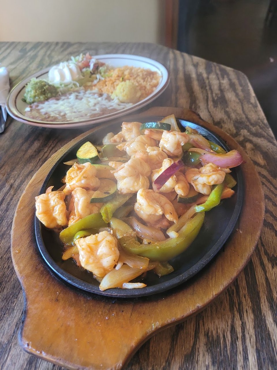 Shrimp Fajitas