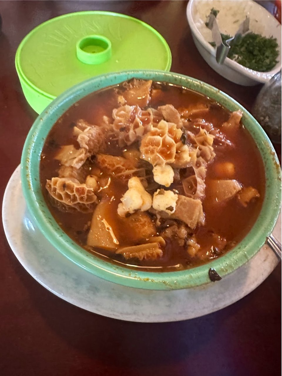 Menudo Soup with Tripe